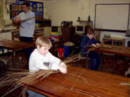 Family basketmaking day